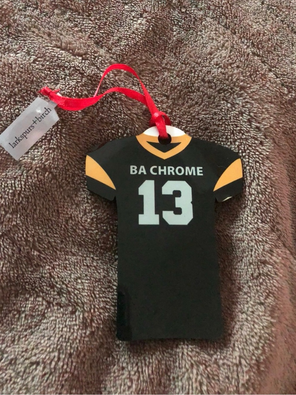 Green bay avery Christmas ornament
 'BA CHROME 13' new with tag